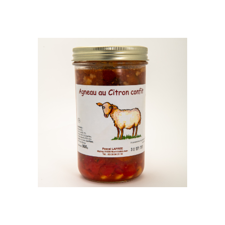 Agneau citron confit (Plap) 950g