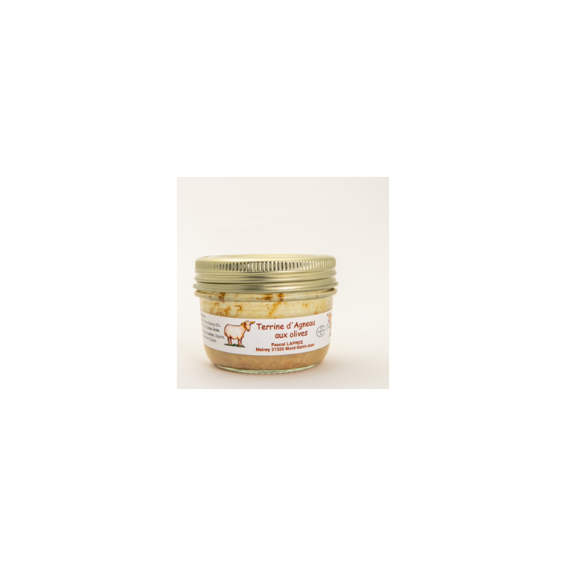Agneau terrine olives (Plap) 180g