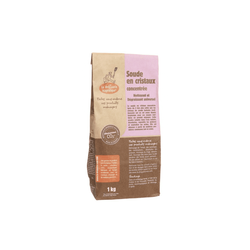 Soude cristaux (ECODIS) 1kg