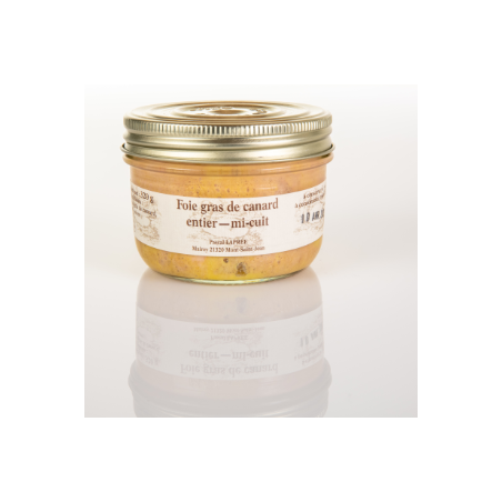 Canard foie gras entier mi-cuit (Plap) 180g