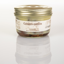 Canard gésiers confits (Plap) 200g