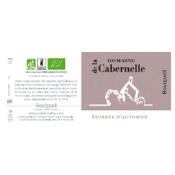 Bourgueil bio SecrAutm 2024 (Cabern) 75cl