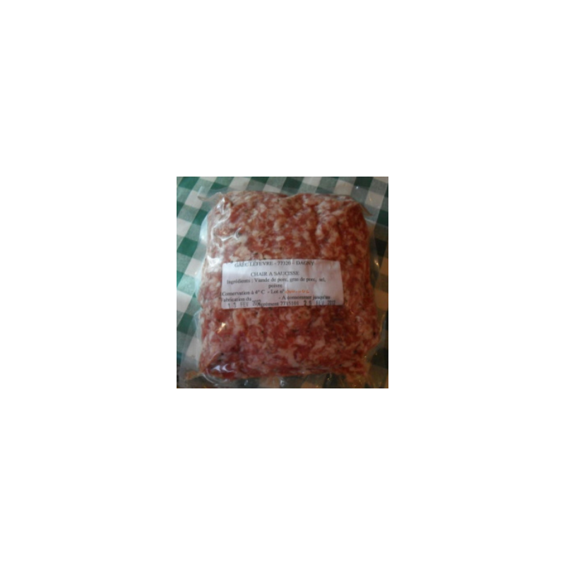 Porc Chair saucisse (FMone) ~1kg /kg