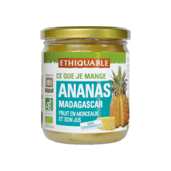 Ananas morceaux jus (Ethiquable) 420g