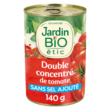 Double concentré tomates sans sel (LéaN) 140g