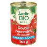Double concentré tomates sans sel (LéaN) 140g