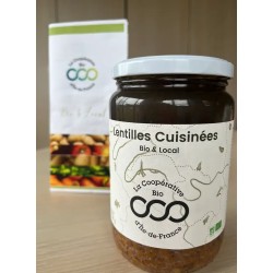 Lentilles vertes bocal (CoopB) 500g