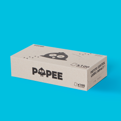 Mouchoir papier 3 plis (Popee) Boite 100