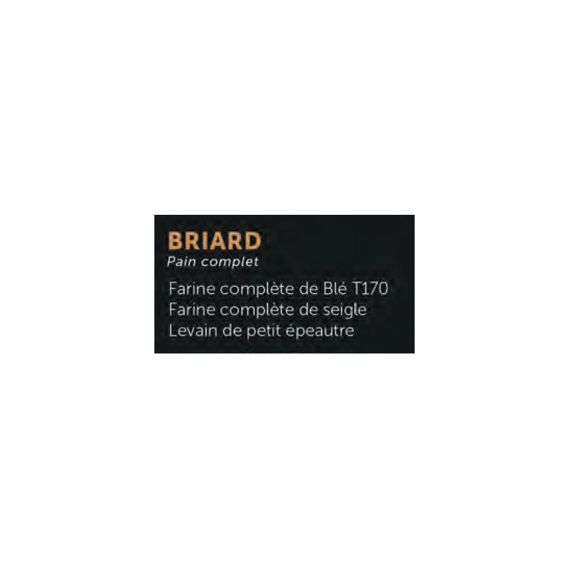 Pain Briard (APDC) 500g