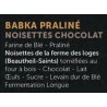 Babka Praliné Noisettes (APDC) 300g