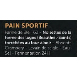 Pain sportif (APDC) 500g