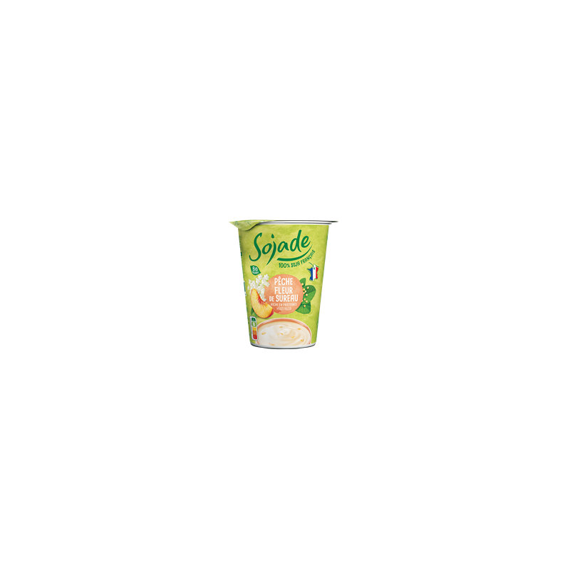 Sojade pêche fleur sureau (OAVFP) 400g