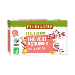 Thé vert agrumes (Ethiquable) 36g