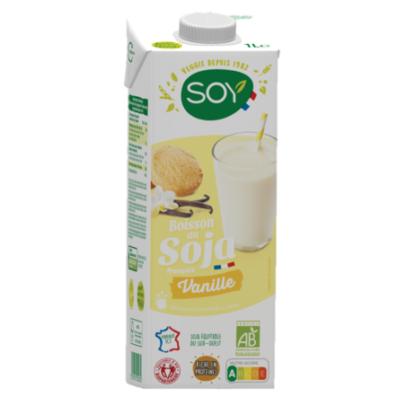Boisson soja vanille (OAVFP) 1L