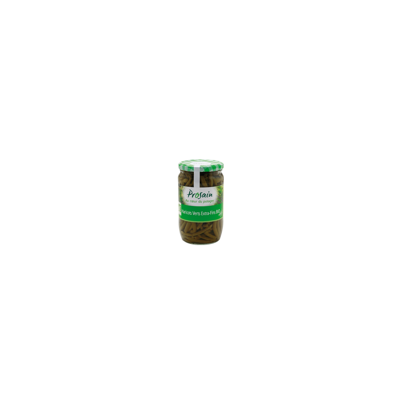 Haricots verts extra fins (OAVFP) 660g