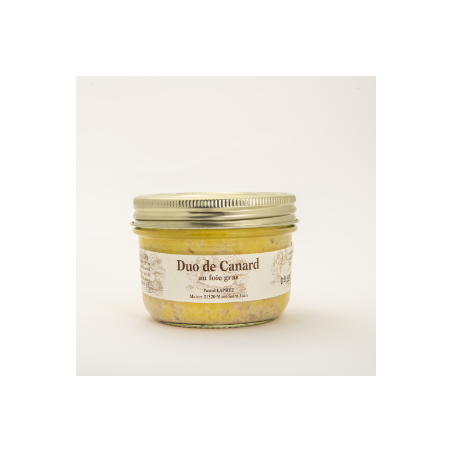 Canard foie gras duo (Plap) 180g