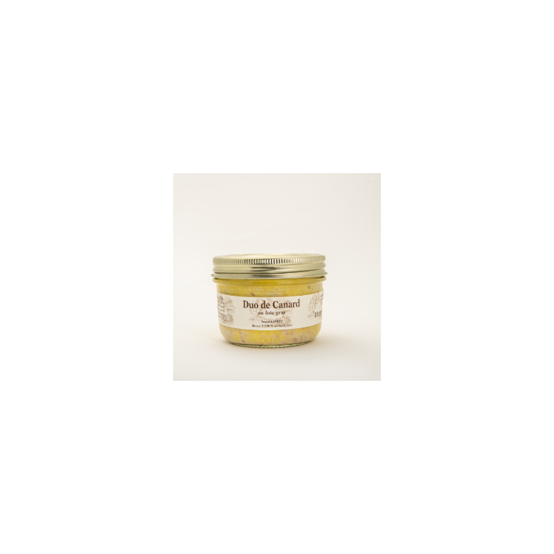 Canard foie gras duo (Plap) 320g