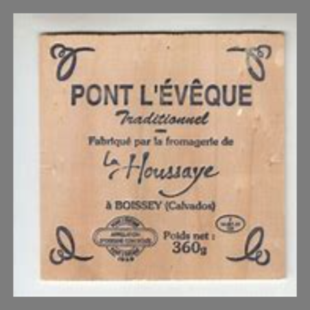 Pont Evêque AOP (FBrie) 400g