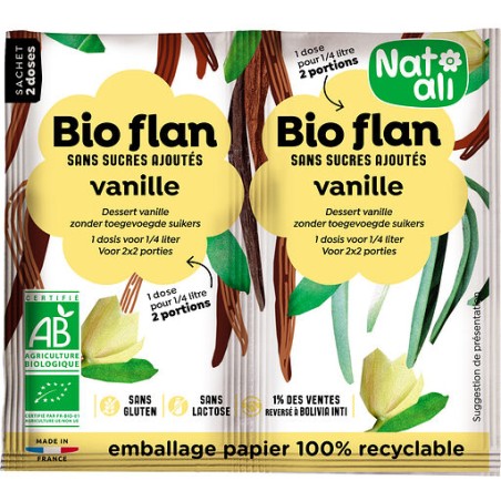 Préparation flan vanille (SCEPI) 2x4g