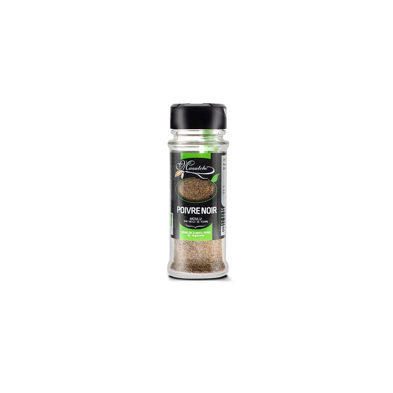 Epices Poivre noir moulu (SCEPI) 38g