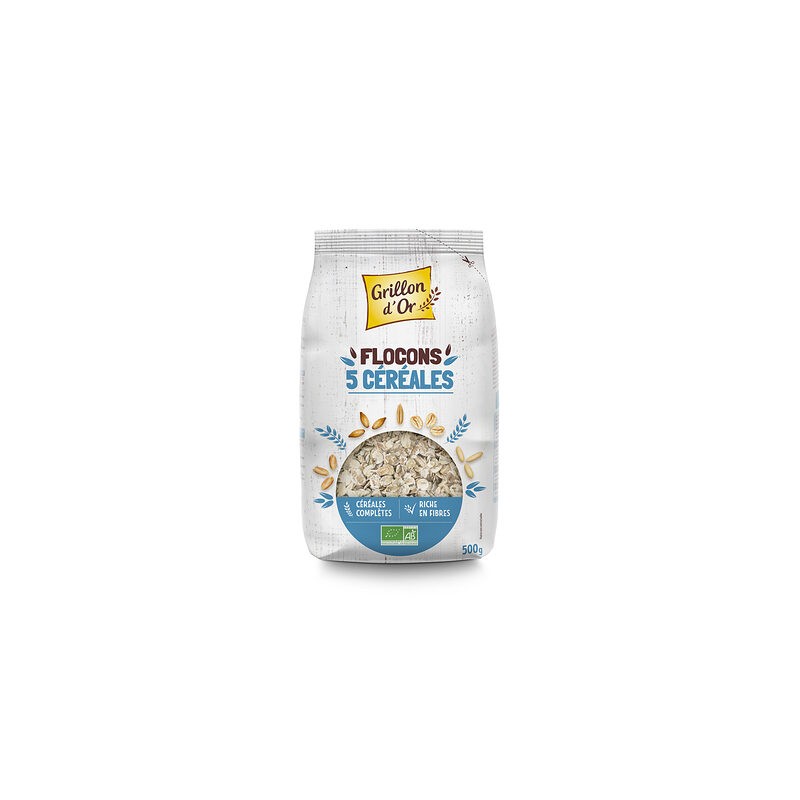 Flocons 5 céréales (SCEPI) 500g