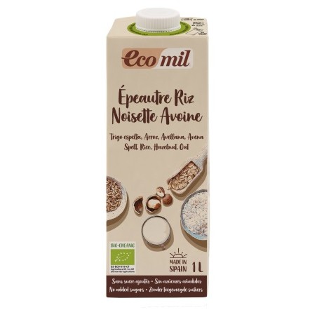 Boisson épeautre riz noisette avoine (Dynamis) 1L