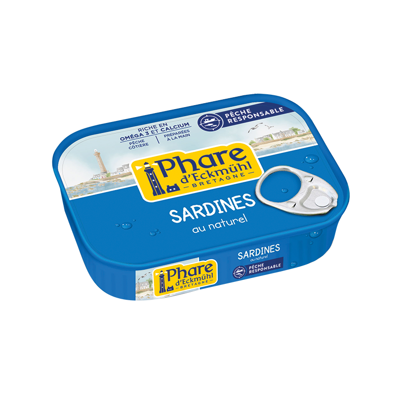 Sardines naturel (OAVFP) 135g