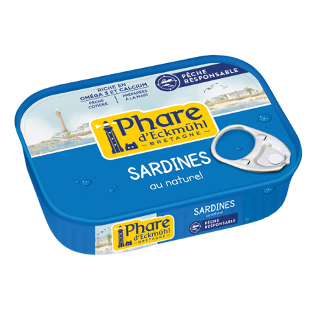 Sardines naturel (OAVFP) 135g
