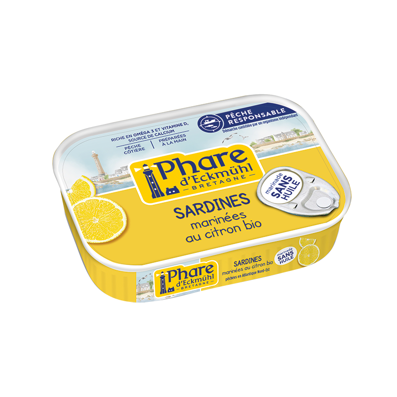 Sardines marinées citron (OAVFP) 135g