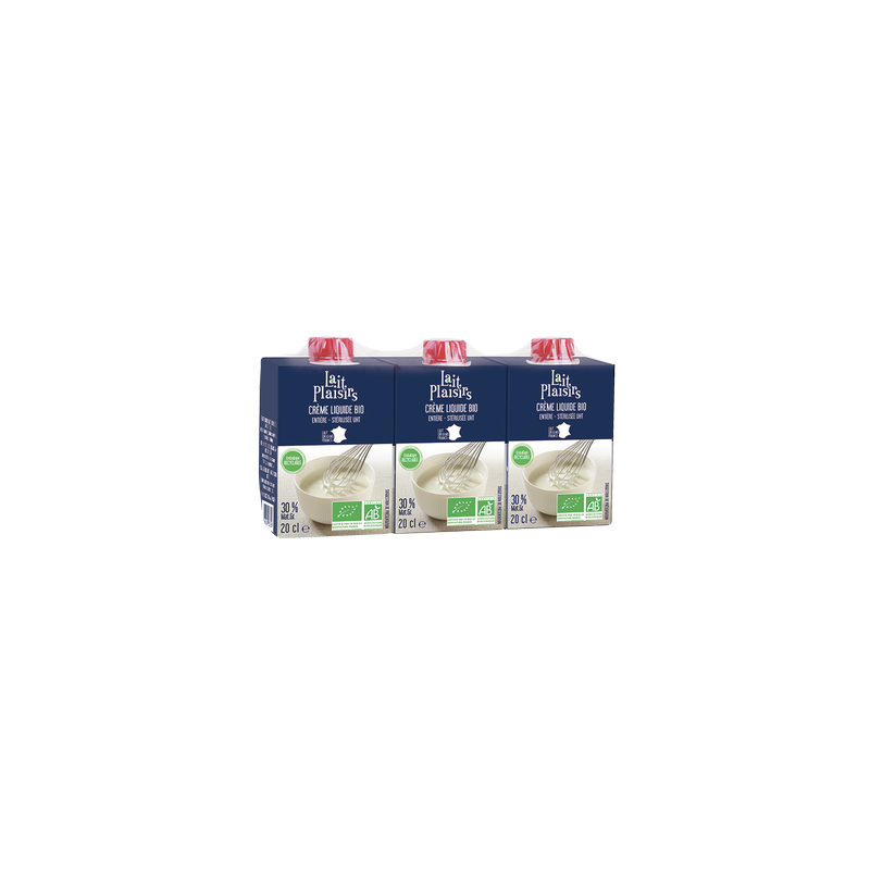 Crème liquide entière UHT (OAVFP) 600g