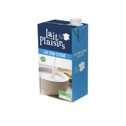 Lait vache 1/2 écrémé UHT (OAVFP) 1L