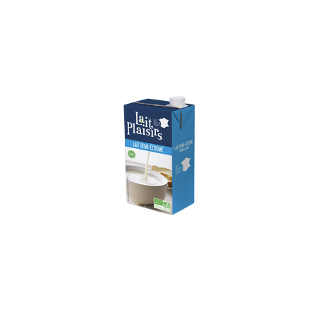 Lait vache 1/2 écrémé UHT (OAVFP) 1L