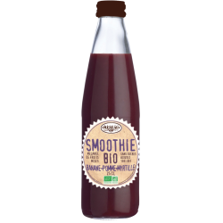 Smoothie banane pomme myrtille (OAVFP) 25cL