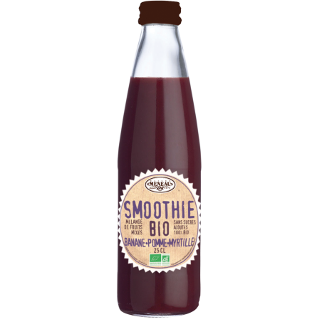 Smoothie banane pomme myrtille (OAVFP) 25cL