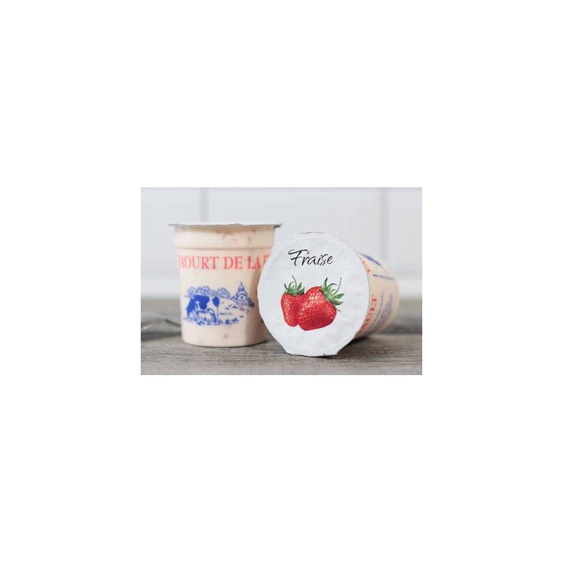 Yaourt fraise (StThib) 12,5cL