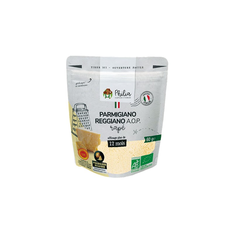 Parmesan reggiano râpé (Dynamis) 60g